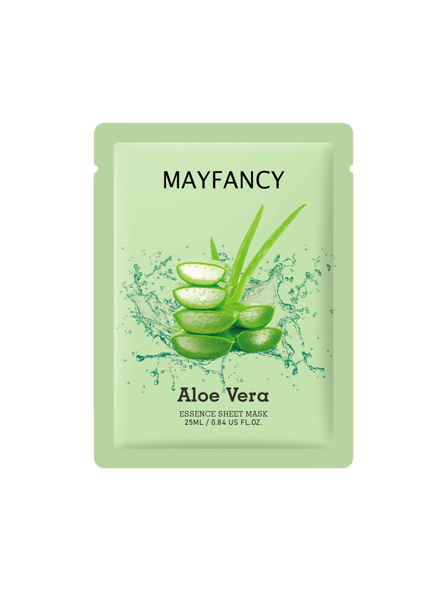 Mască facială hidratantă cu arome naturale de frumusețe MAYFANCY cu aloe vera