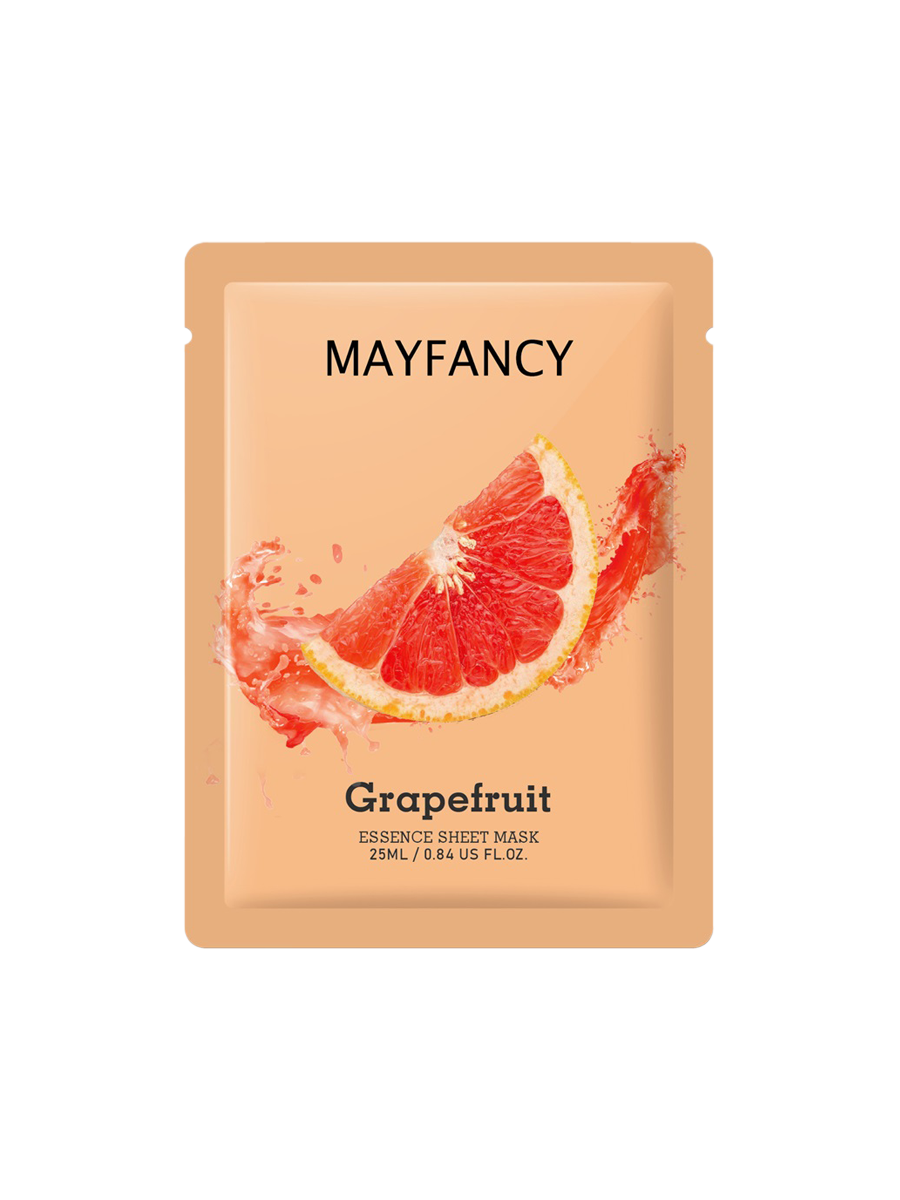 Mască în foaie hidratantă Mayfancy Grapefruit