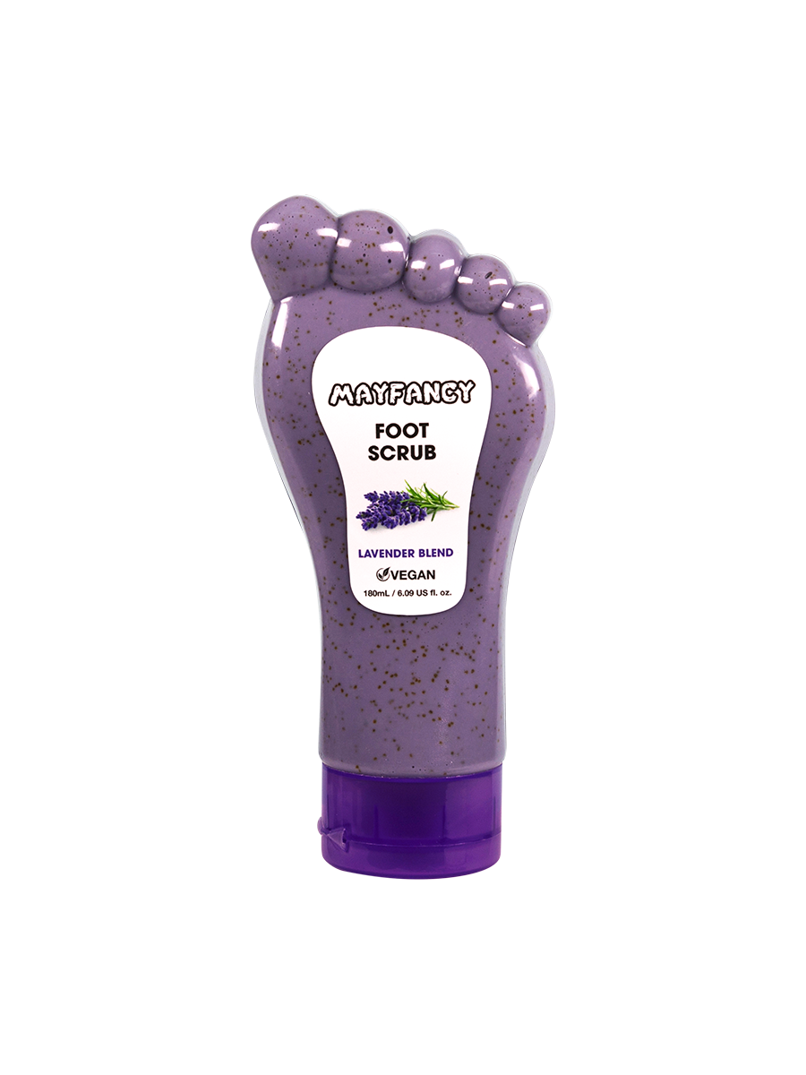 Exfoliant calmant pentru picioare cu lavanda